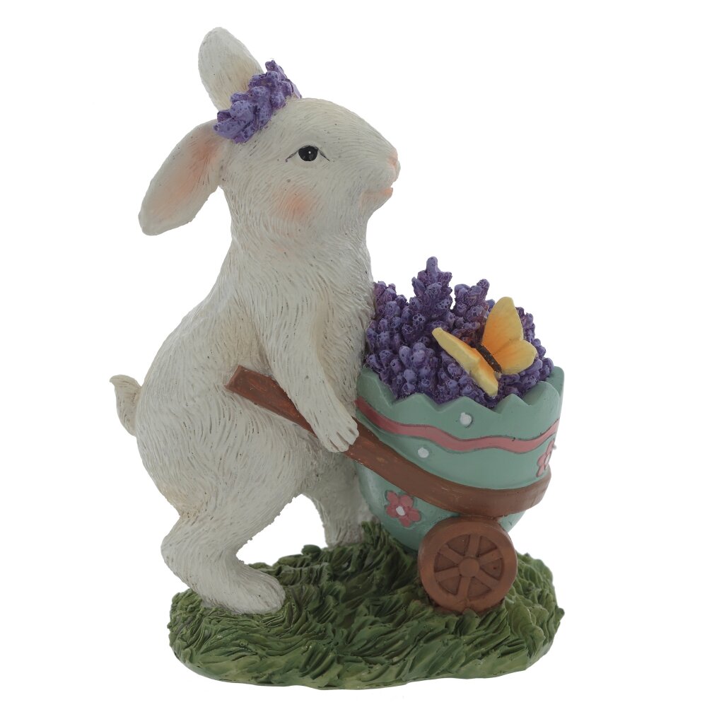 Фигурка декоративная Заяц 10x5x13,5см арт.816107 по цене 