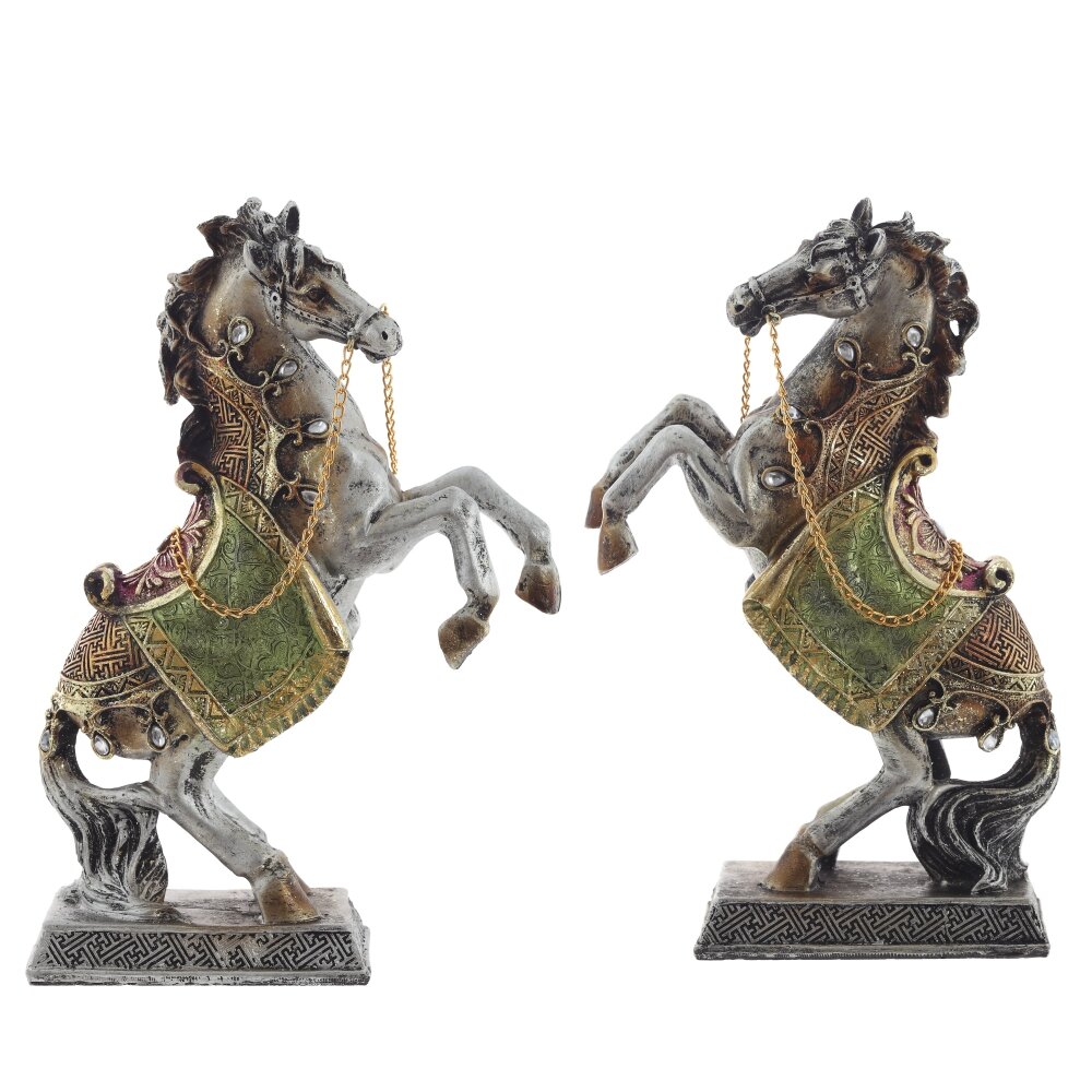 Фигурка декоративная Лошадь 14х7х24см, 2в арт.823559 по цене 