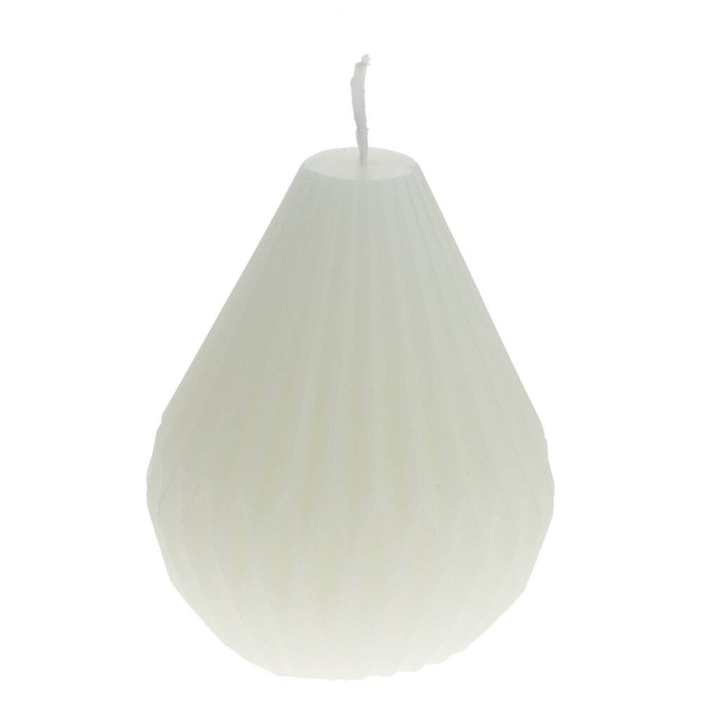 Свеча ароматическая белый воск 6х6х7,5см по цене 