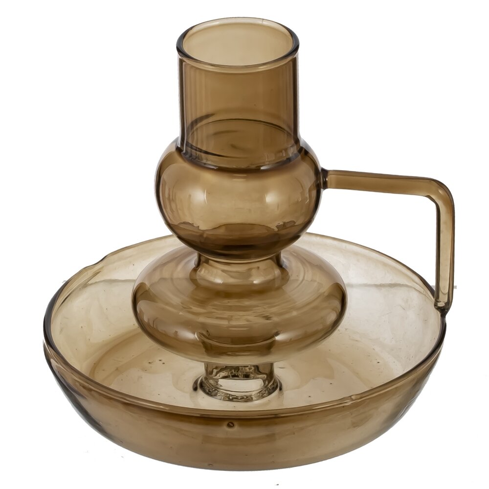 Подсвечник 9х9х8,5см стекло арт.817321 по цене 