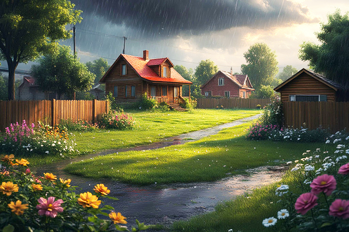 Как спасти сад и огород от частых дождей?