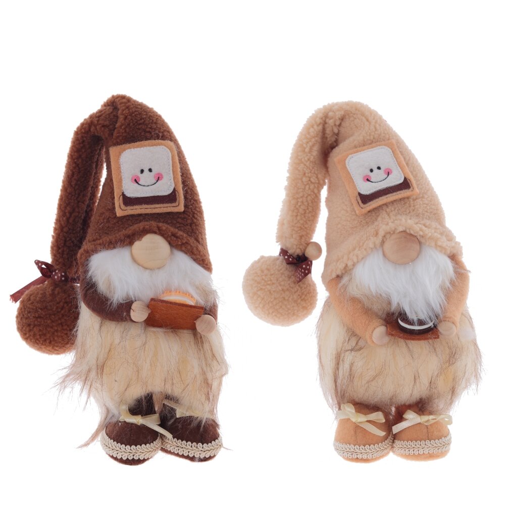 Игрушка набивная Гном 12х12х46/24см 2в. арт.813360 по цене 