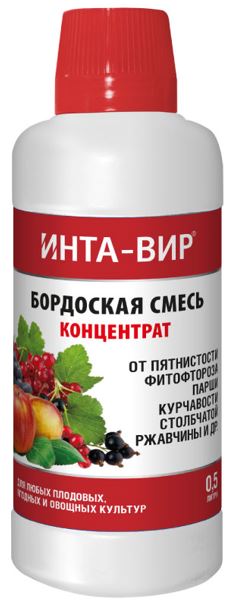 Бордоская смесь концентрат Инта Вир 500 мл по цене 