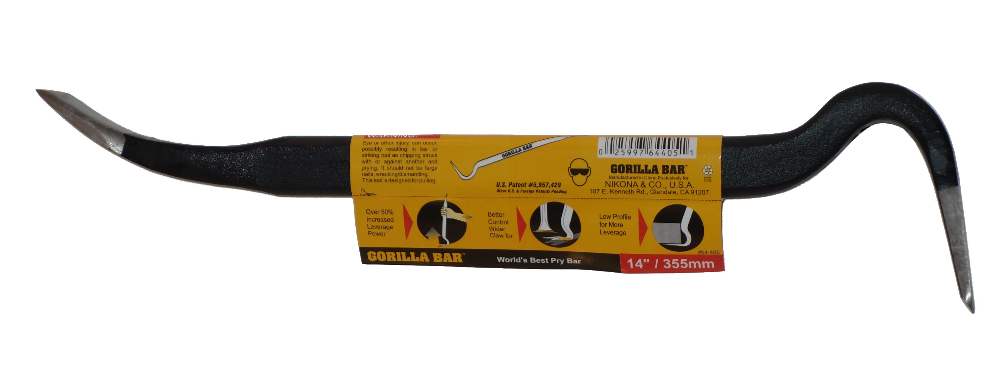 Гвоздодер монтажный 14" по цене 