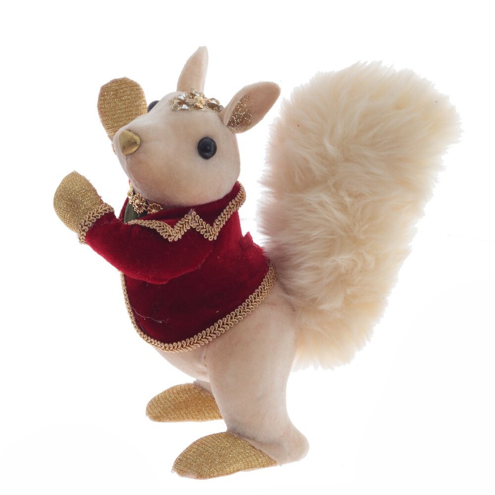 Фигурка декоративная Белочка 19х11х19см арт.806862 по цене 