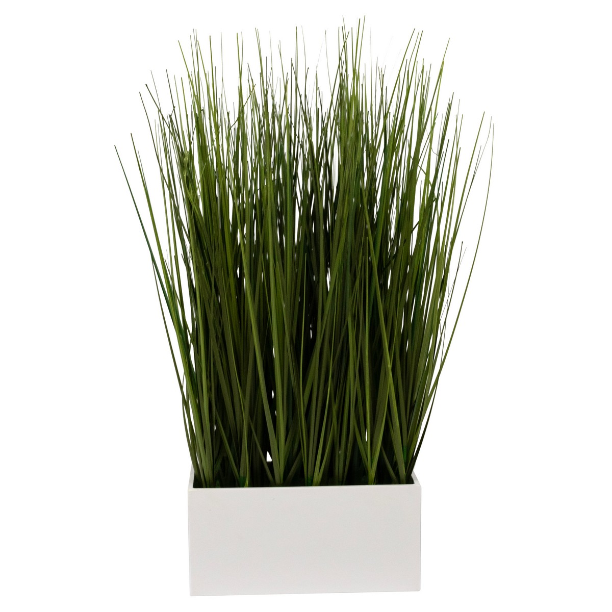 Цветок искусственный Тростник к кашпо 46см, зеленый по цене 