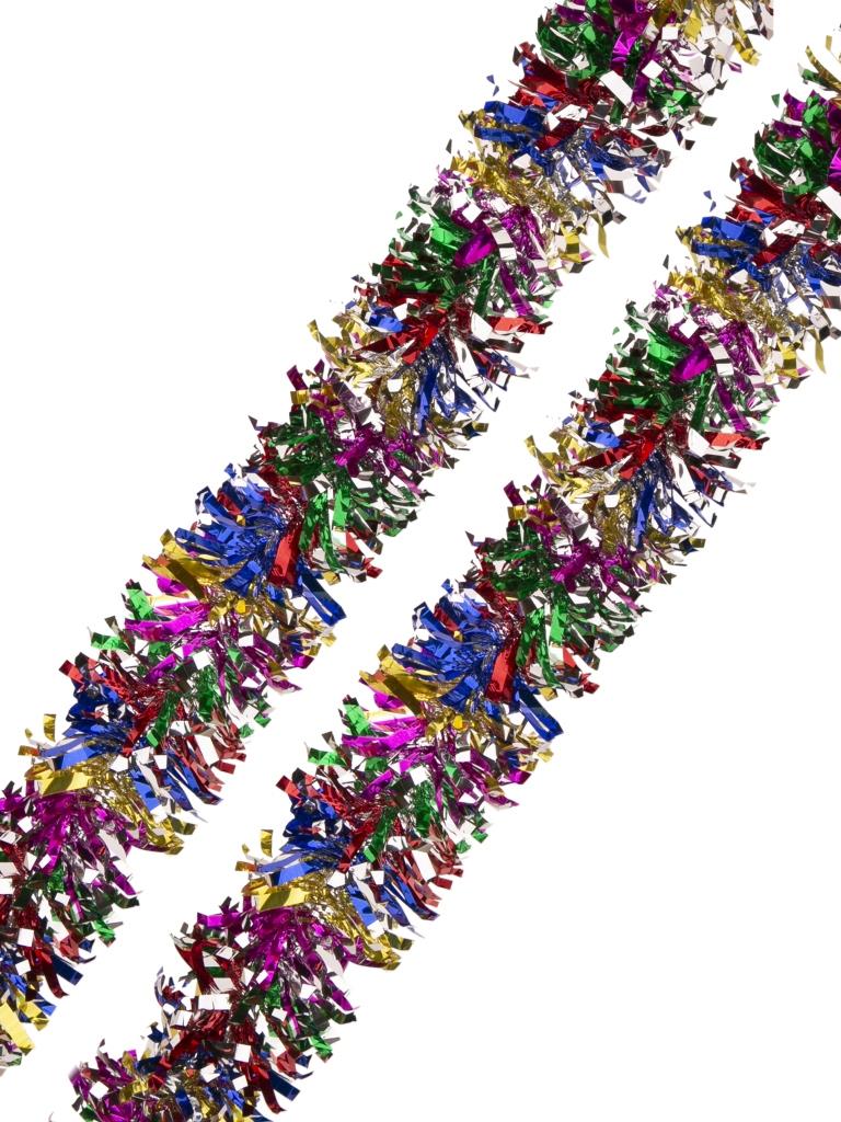 Мишура новогодняя Разноцветная 9х200см арт.38190 по цене 