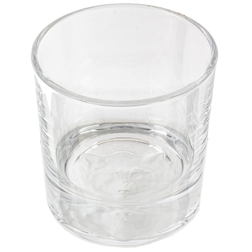 Стакан Медведь 350мл 8,5х8,5x9см, стекло арт.814964 по цене 