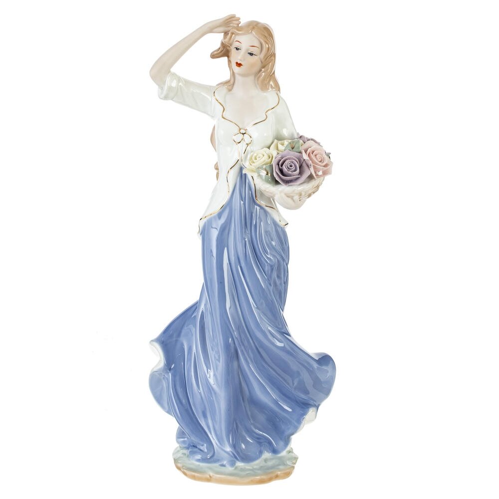 Фигурка Девушка 11x9,5x29см, керамика арт.820267 по цене 