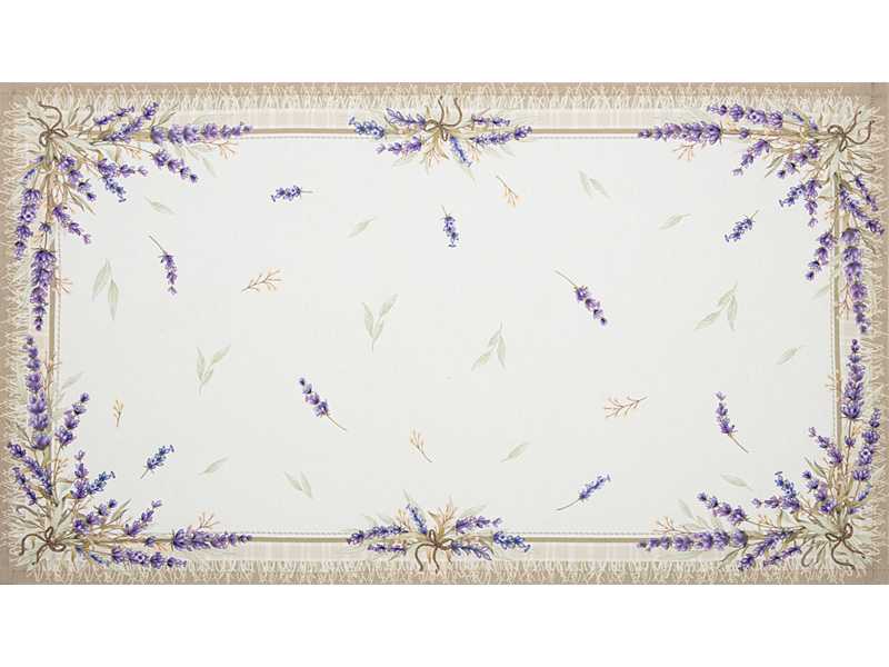 Полотенце Душа Прованса Лаванда хлопок 40х70см по цене 