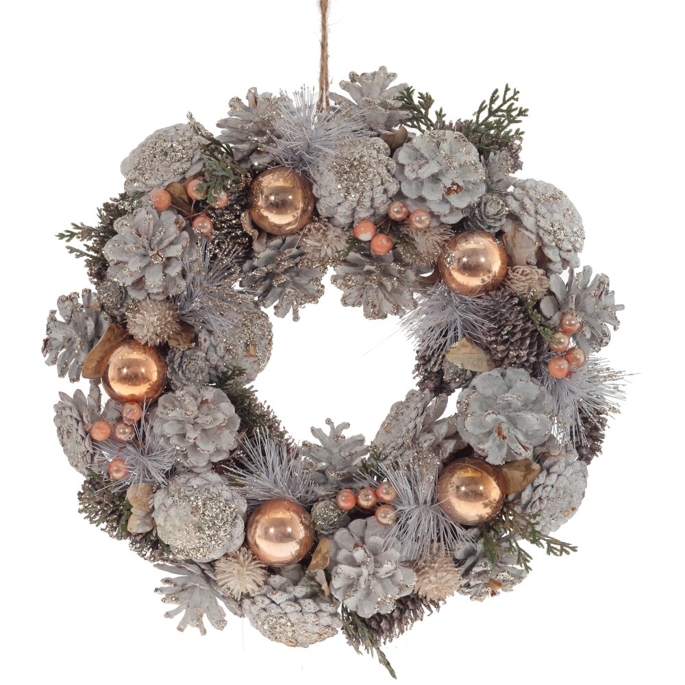 Изделие декоративное Венок 33х9х33см полимерные материалы, натуральные материалы арт.776491 по цене 