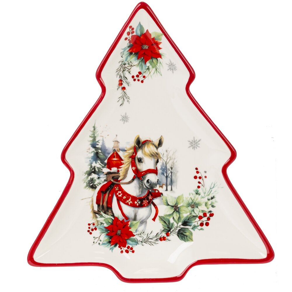 Блюдо Лошадь 20см, керамика арт.821571 по цене 