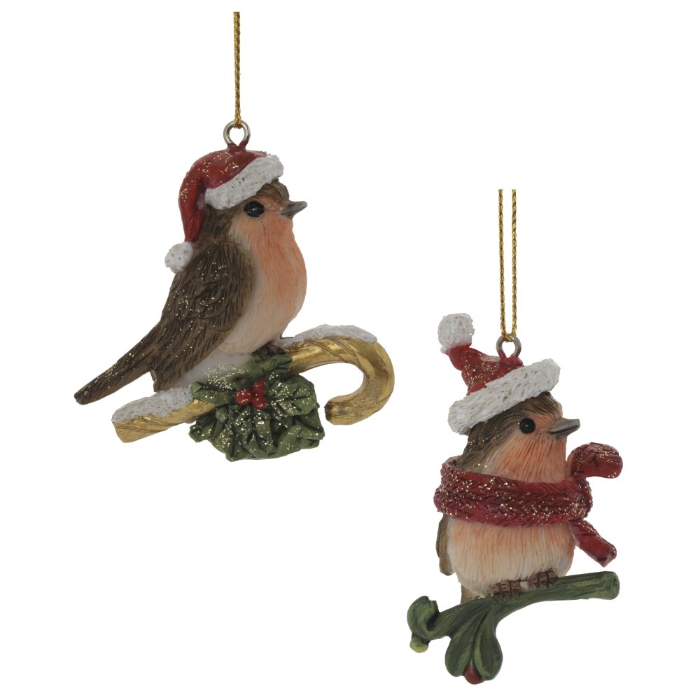 Изделие декоративное подвесное Птичка 4,5х3,5х6,5см 2в. по цене 