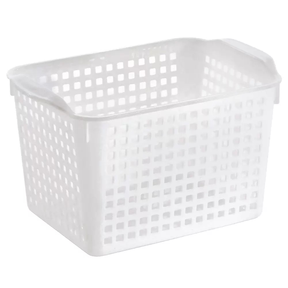 Корзинка Лофт 20х13,5х12см объём 2л белый по цене 
