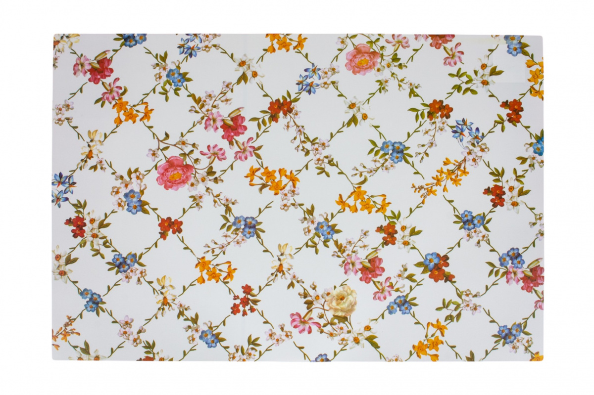 Скатерть cервировочная ПВХ Цветочная поляна 60х90см арт.16248 по цене 