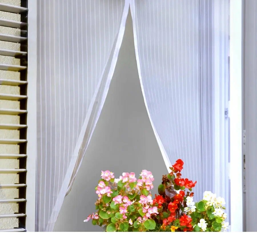 Антимоскитная сетка для окна на магнитах 130х150 см по цене 