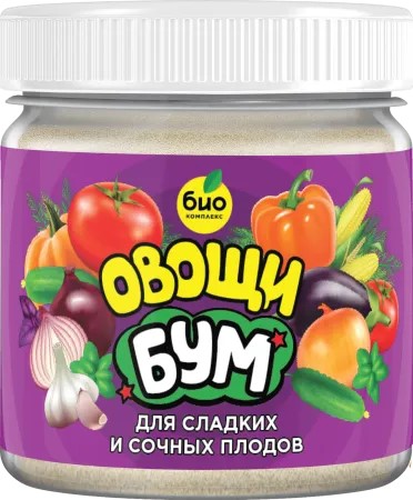 Удобрение сухое Био Комплекс Овощи Бум органоминеральное  0,3 кг по цене 