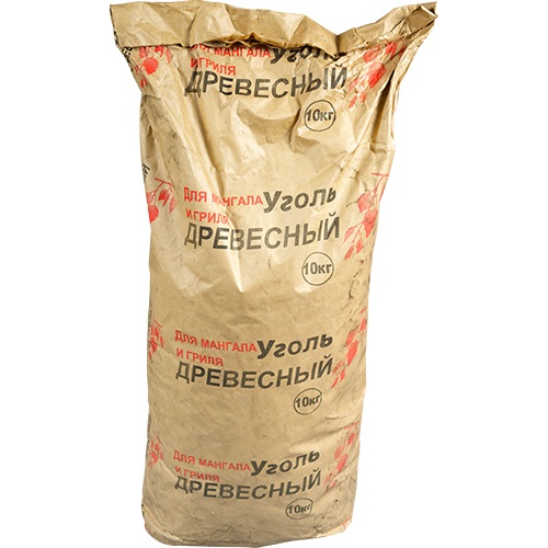 Уголь для мангала и гриля березовый 10кг по цене 