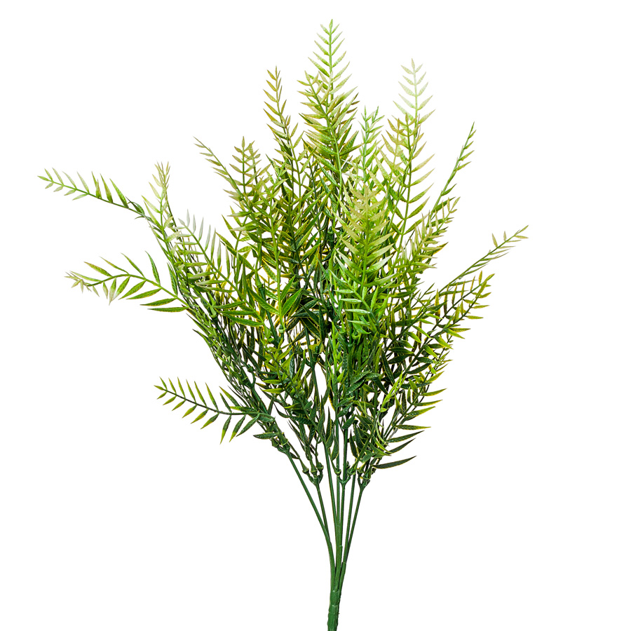 Цветок искусственный Аспарагус на вставке зеленый 42см арт.F-007 по цене 