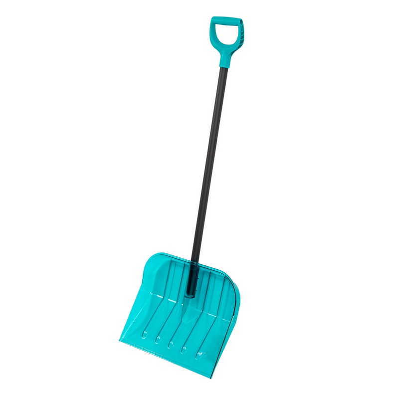 Лопата для уборки снега поликарбонат, 460х400х1380 мм, алюминиевый черенок, LUXE PALISAD 61690 по цене 