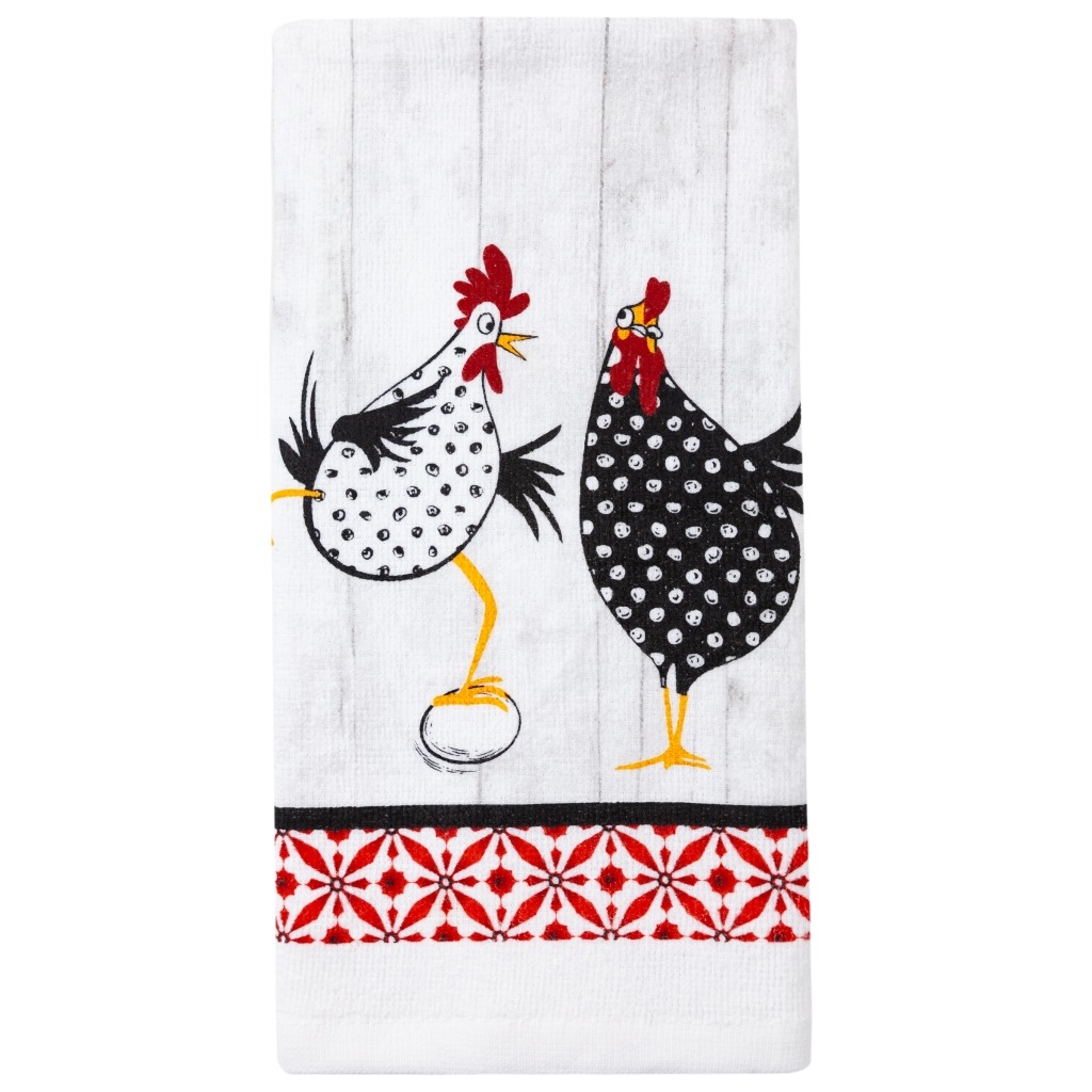 Полотенце кухонное 38х63см, хлопок арт.РЯБА по цене 