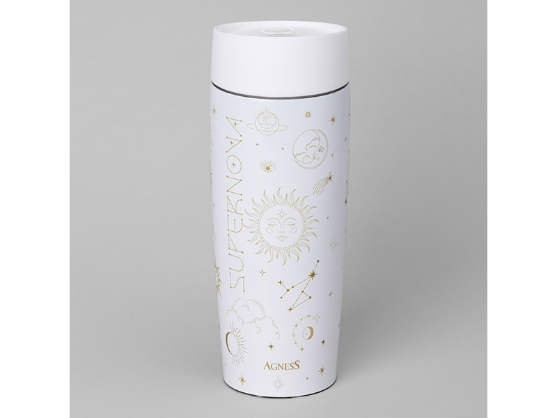 Термокружка Агнесс Белая сверхновая 360мл арт.709-109 по цене 