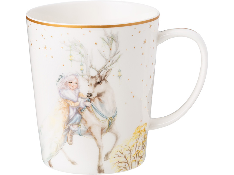 Кружка Лефард Снежная Королева фарфор 400мл арт.590-541 по цене 