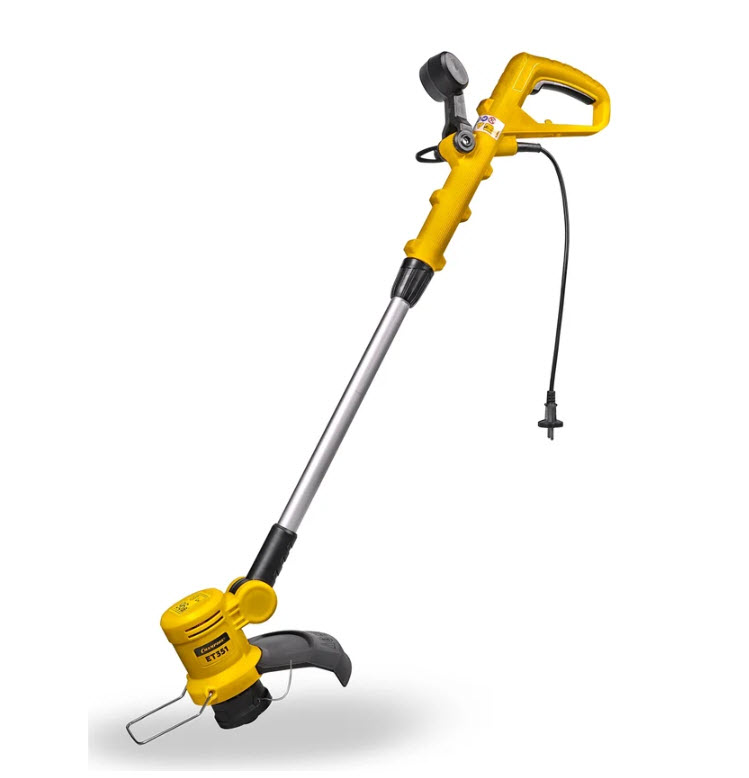Триммер эл. CHAMPION ET351 (телескоп.прям.380Вт 1,48кг нижний двигатель, корд 1,2мм) по цене 