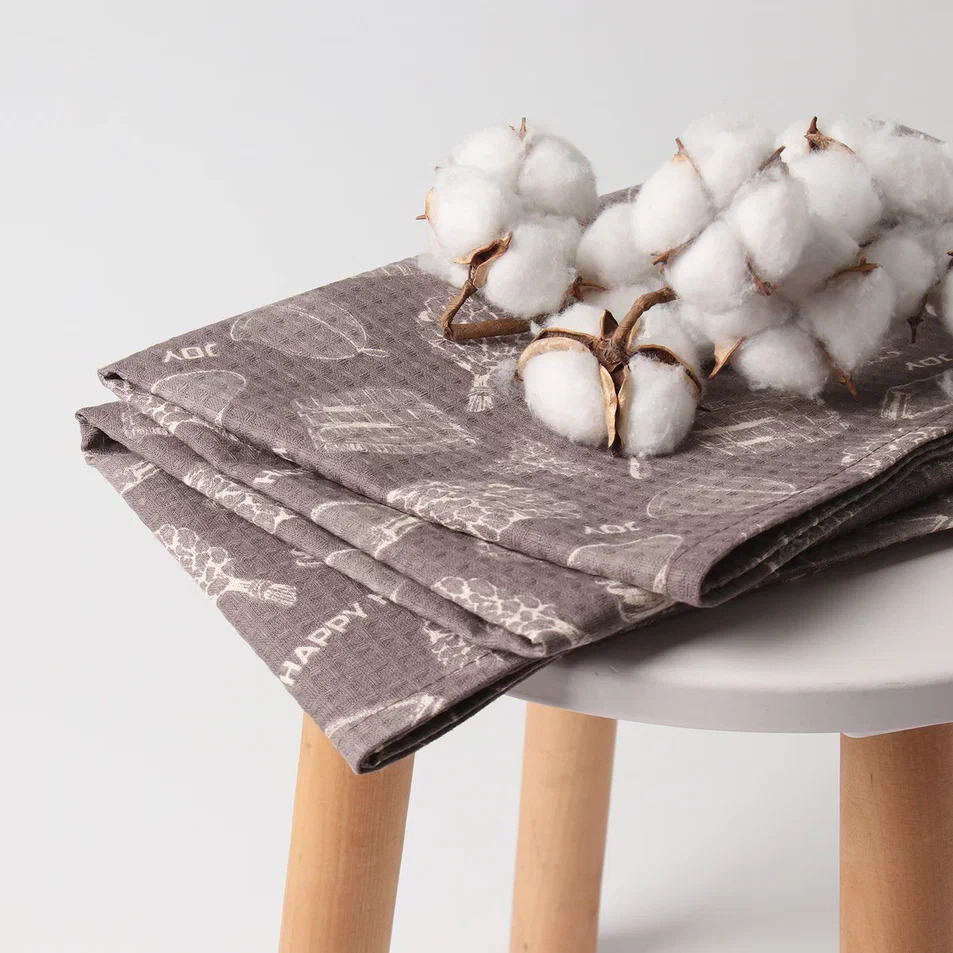 Полотенце Новогодняя баня 80х150см, хлопок арт.10548973 по цене 