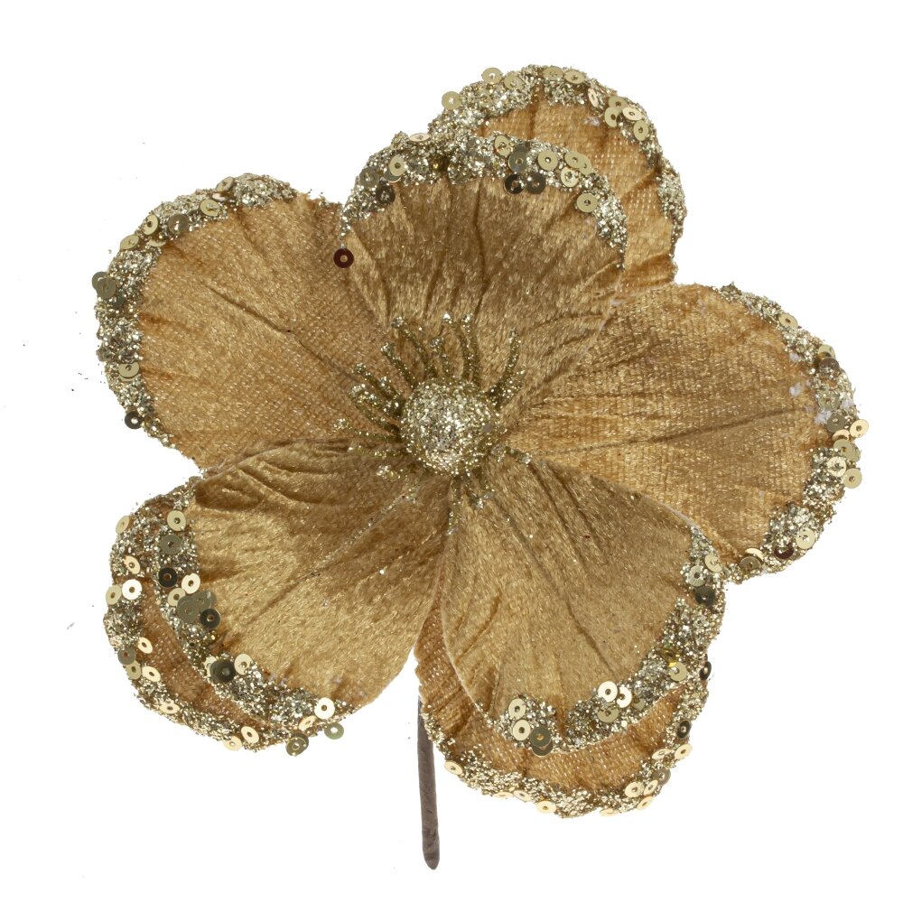 Цветок искусственный Магнолия 12х12х15см арт.792200 по цене 