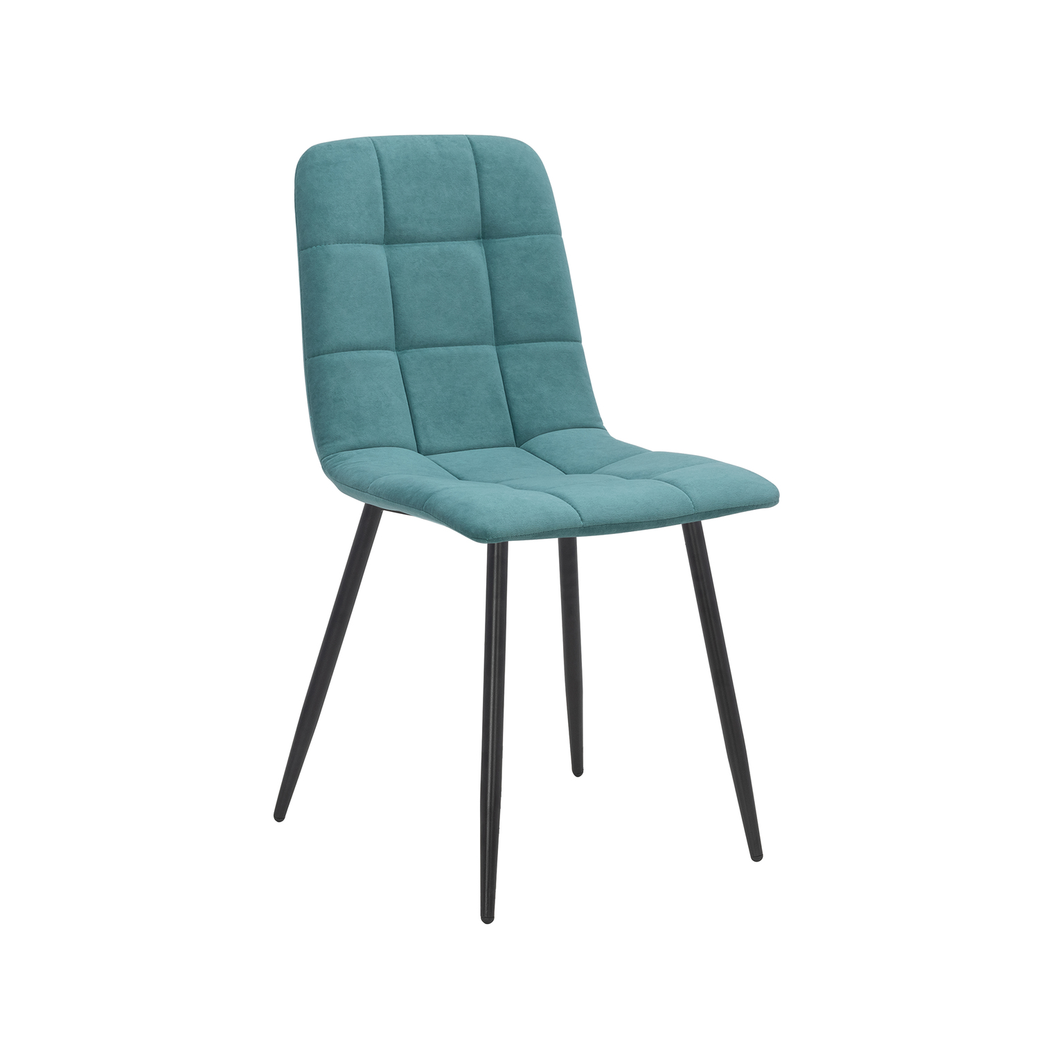 Стул Скай велюр ментол, ножки металл черный арт. 8179-5123 по цене 