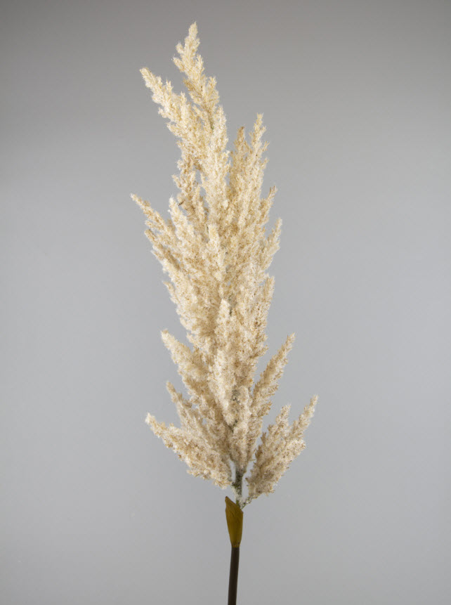 Цветок искусственный Астильба 90см, белый по цене 