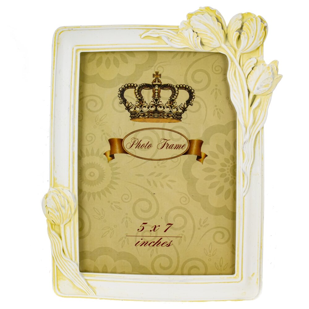 Фоторамка 15,5х1,5х21,5см, белый арт.815791 по цене 