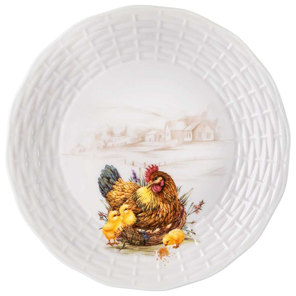 Тарелка закусочная Лефард Сандей 20,5см, фарфор арт.85-2098 по цене 