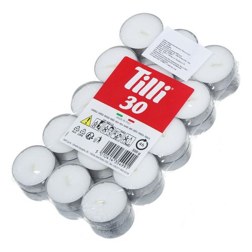 Свечи чайные Классика Тилли 30шт по цене 