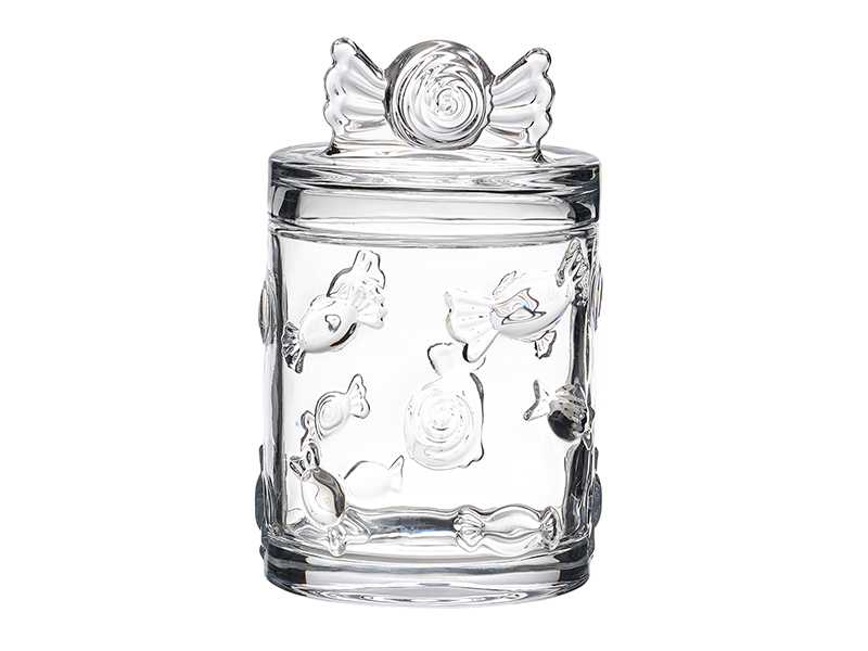 Емкость для хранения Лефард Конфета 10x16,5см, стекло арт.355-421 по цене 