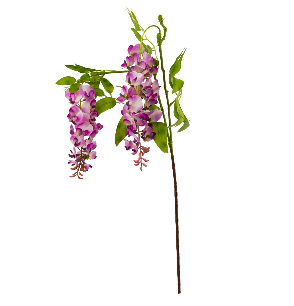 Цветок искусственный Глициния 95см, пурпурный арт.к000028336 по цене 