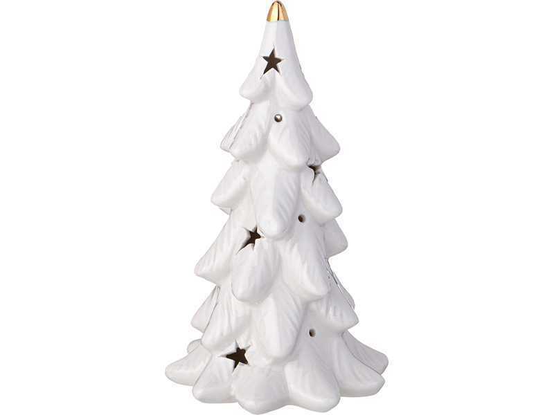 Фигурка Елка с led-подсветкой 11,5х11,4х19,9см, фарфор арт.146-2132 по цене 