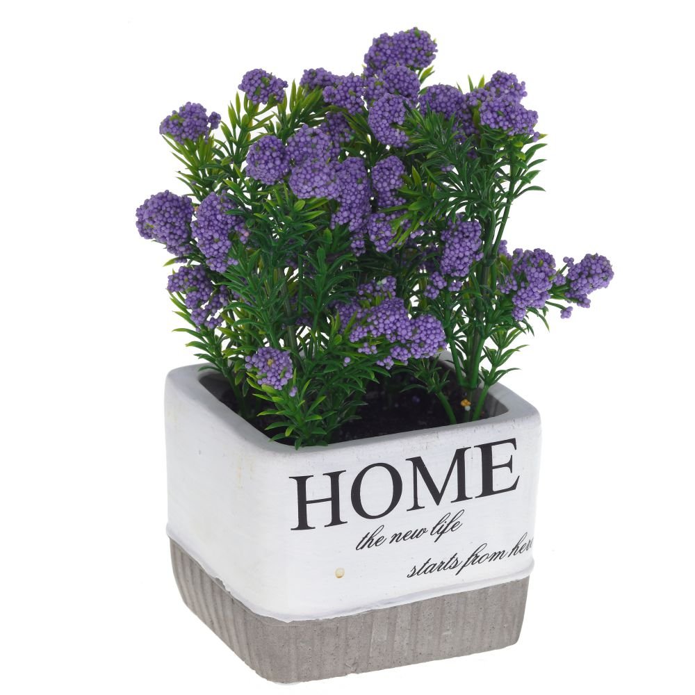 Композиция цветочная Лаванда 11х11х19см 3в. по цене 