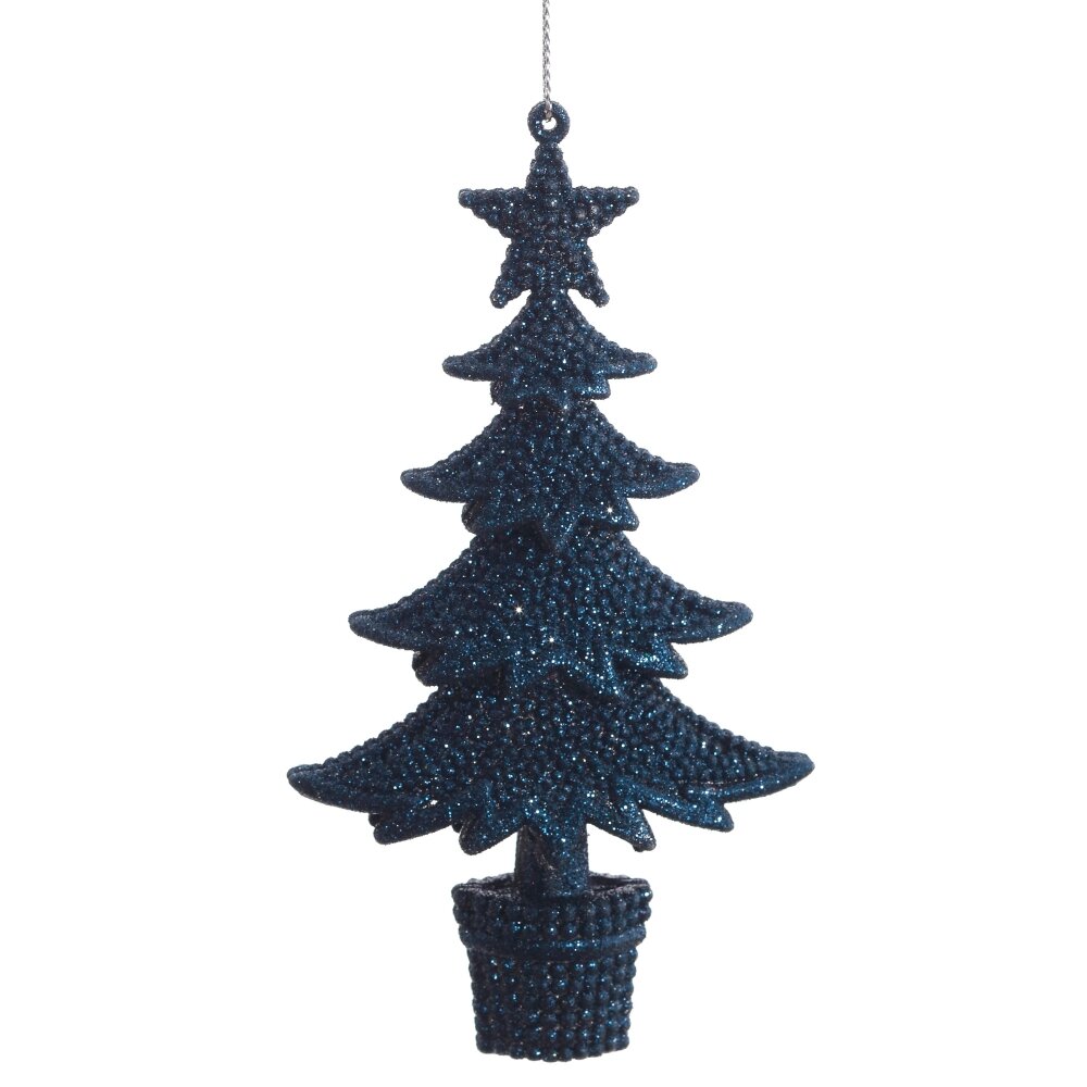 Изделие декоративное подвесное Ёлка 9х2х15,5см арт.807666 по цене 