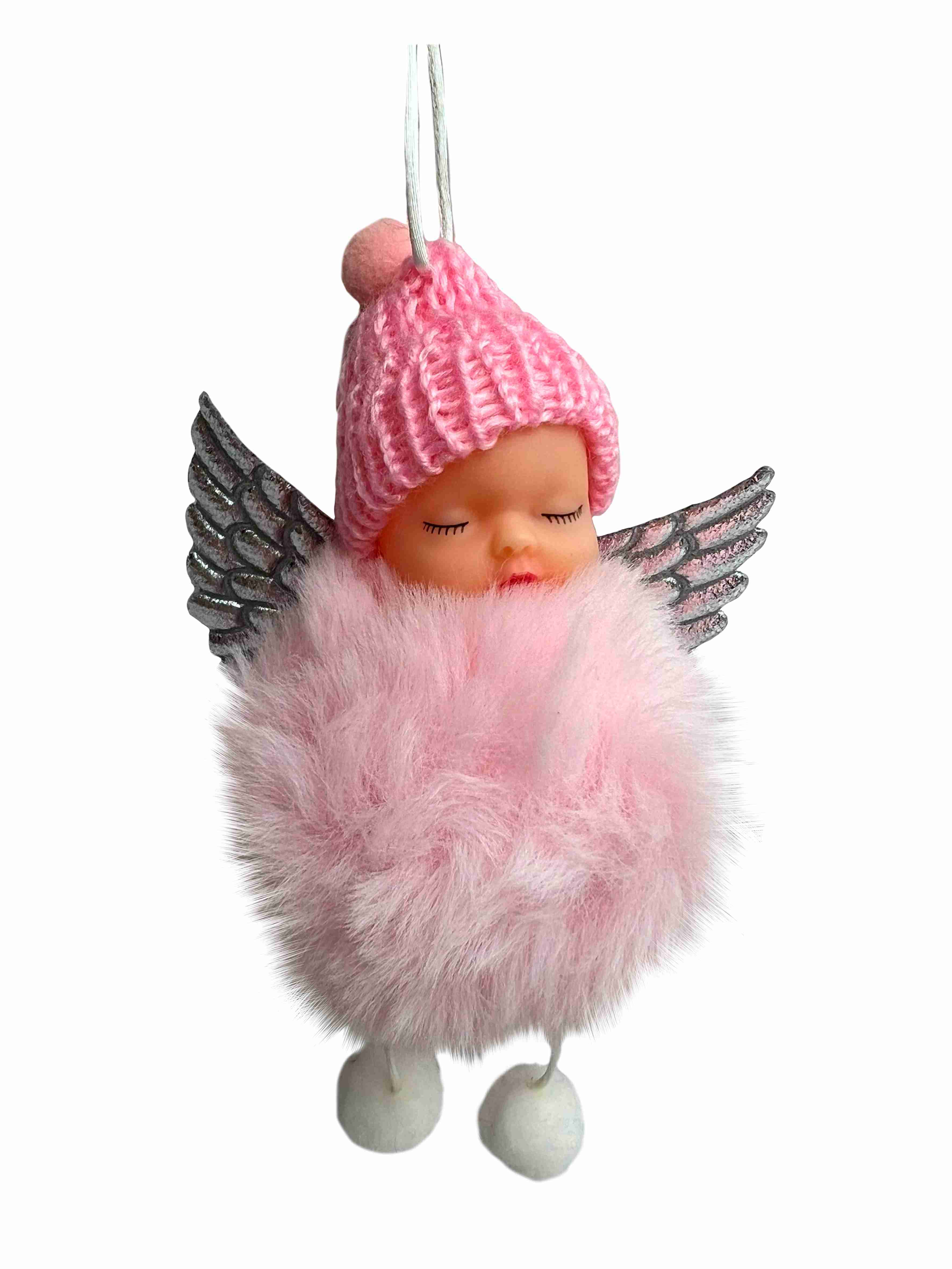 Украшение новогоднее подвесное Ангелочек 7х14,5х8,5см арт.93259 по цене 