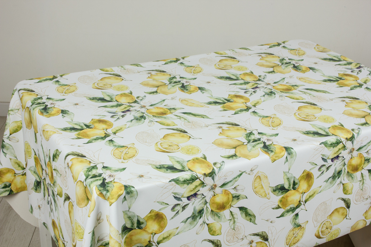 Клеенка Адрия Сочные лимоны 140см арт.16337 по цене 