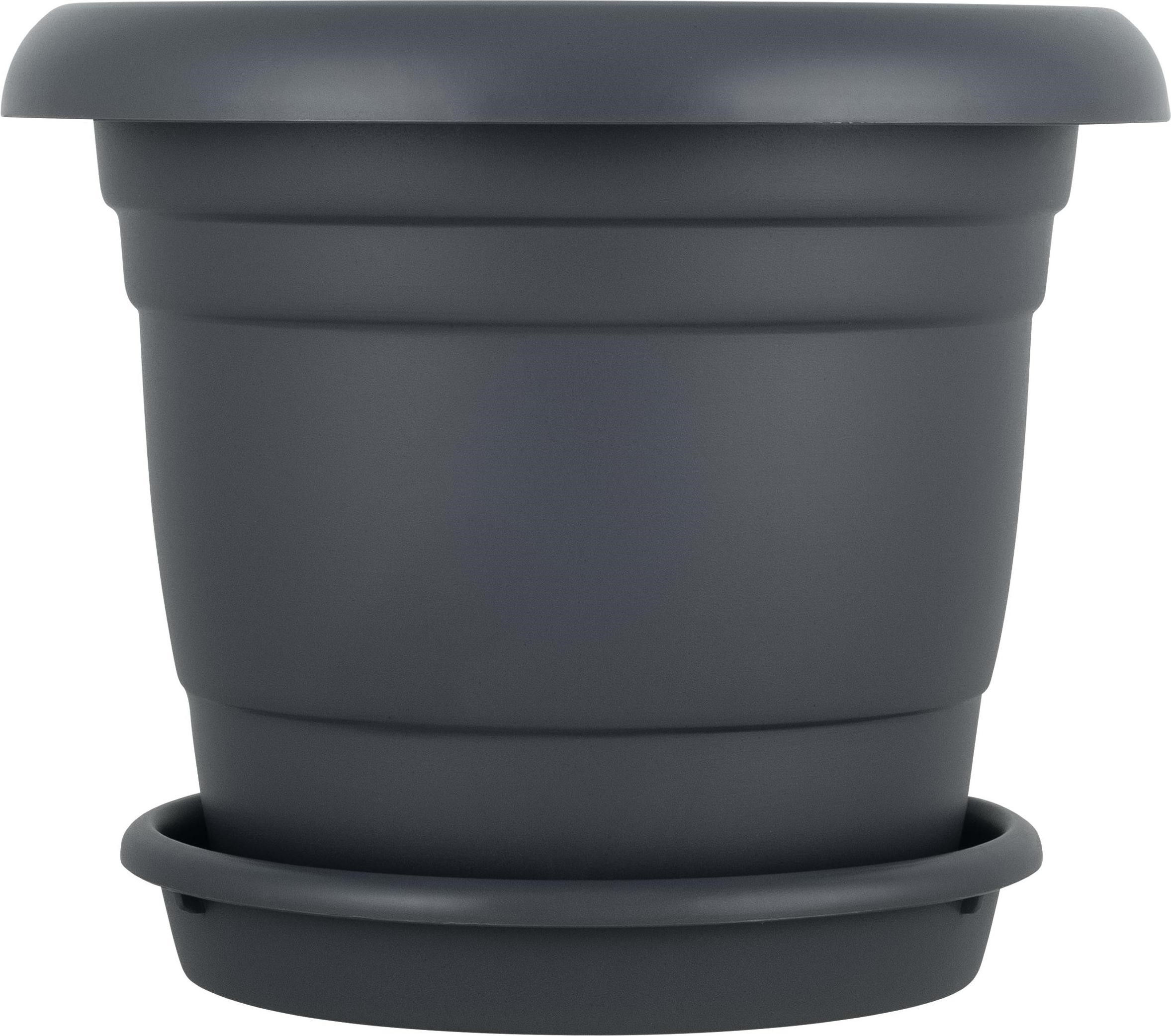 Горшок ИнГрин Афина 76л, вулканический серый арт.IG147711026 по цене 