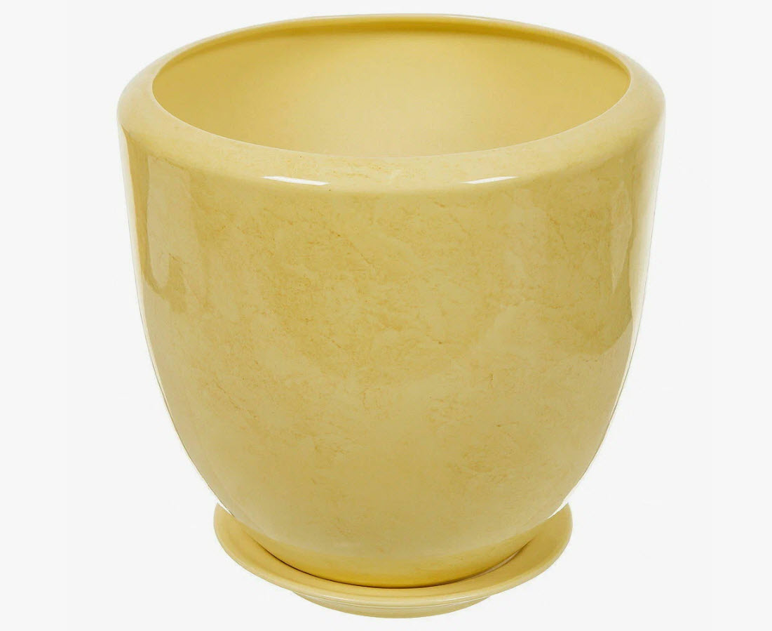 Горшок для цветов Успех № 2, бежевый В19,5см по цене 