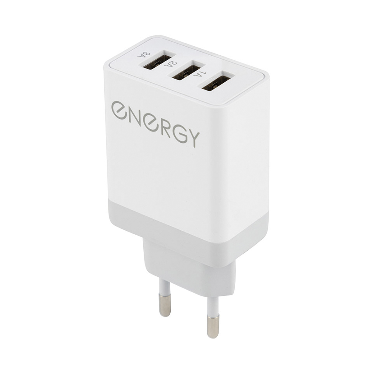 Зарядное устройство Енерджи для телефона сетевое 3 USB белый по цене 