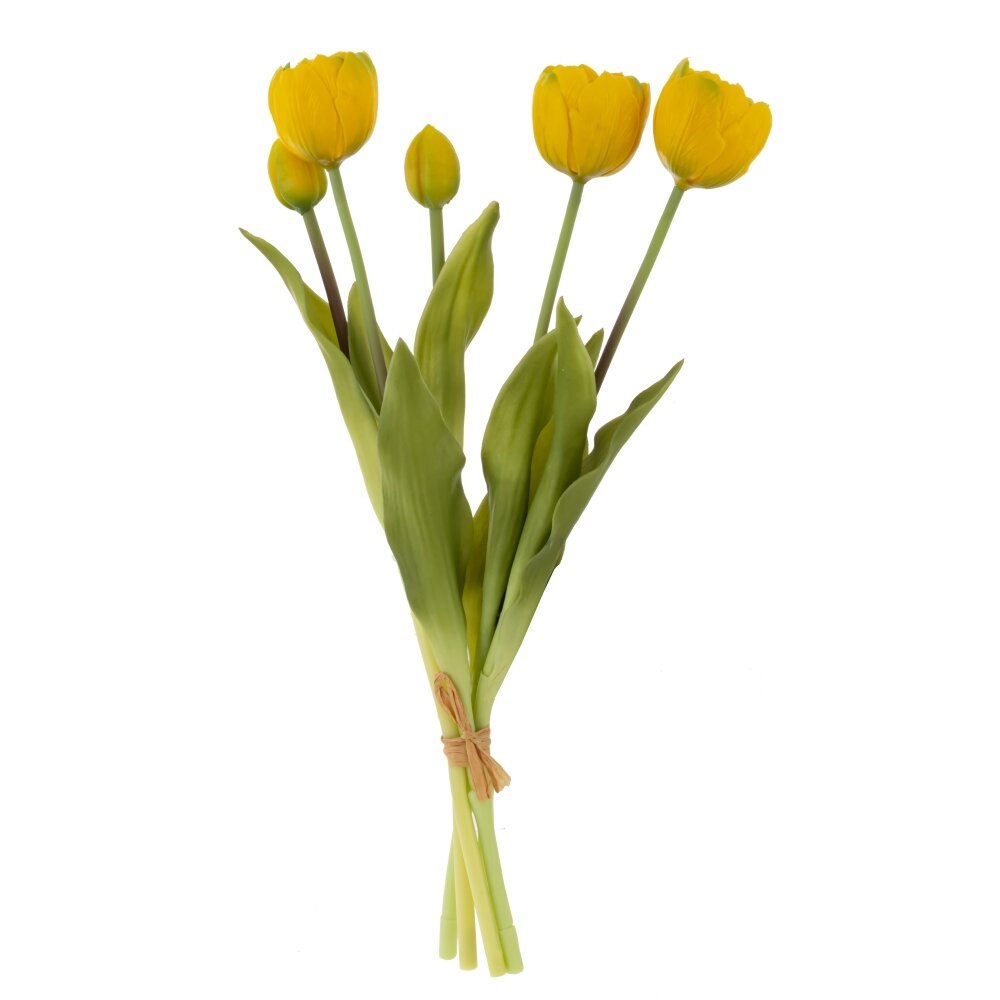 Цветы искусственные Букет Тюльпанов 12х11х38см арт.816886 по цене 