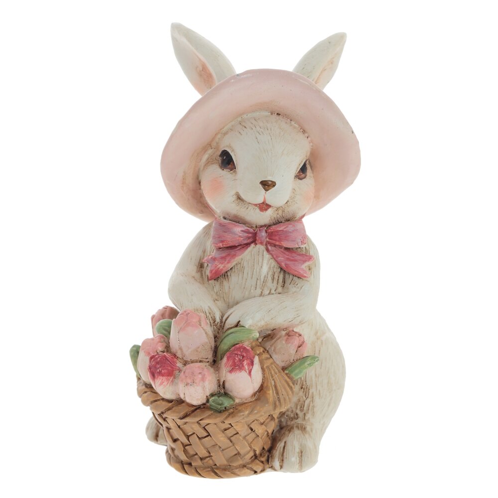 Фигурка декоративная Зайка 8х5х10см арт.795634 по цене 