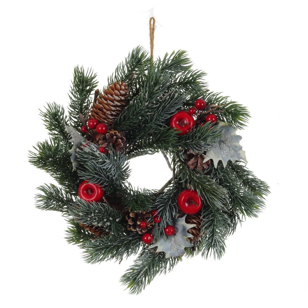 Изделие декоративное Венок 30х7х30см полимерные материалы, натуральные материалы арт.742011 по цене 