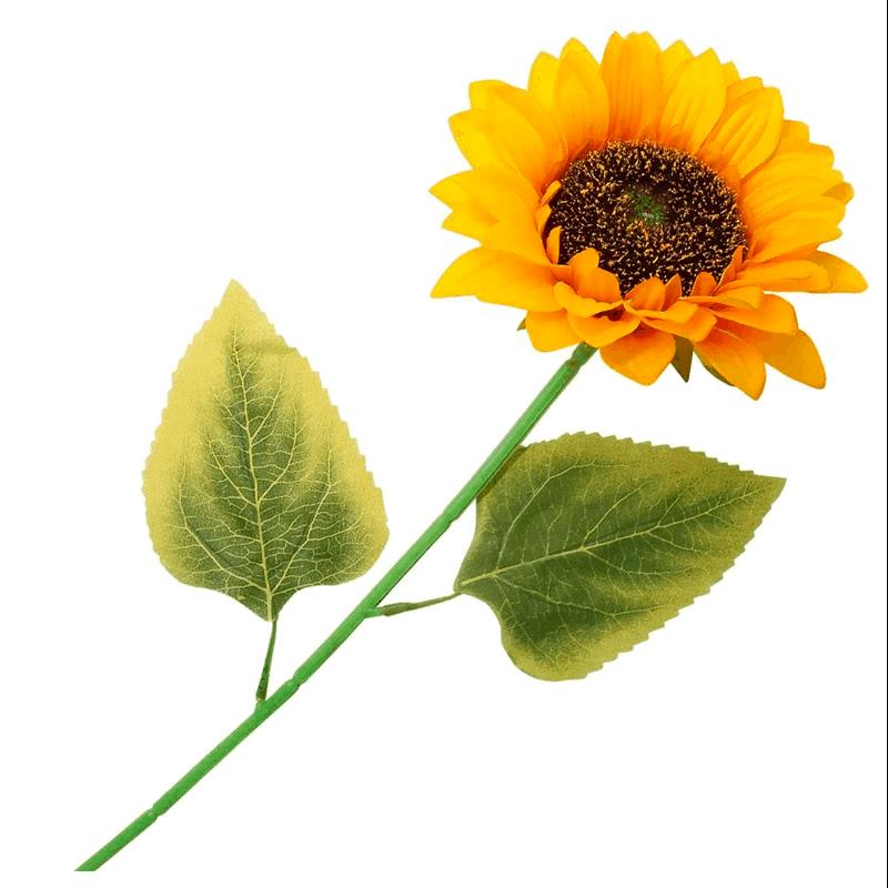 Подсолнух, желтый 64см по цене 