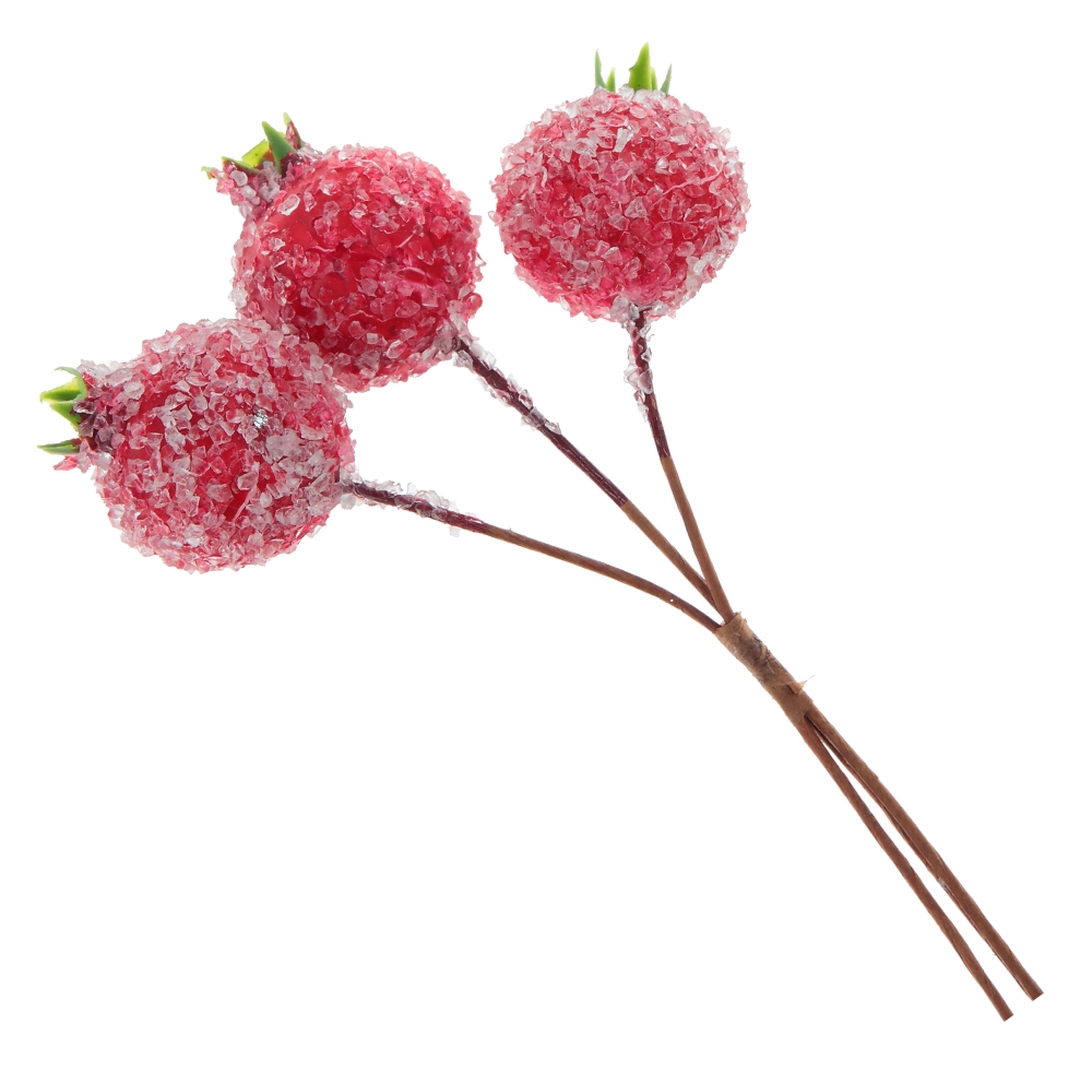 Изделие декоративное Ягоды 8х8х18см арт.762457 по цене 